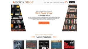 Bookshop Storefront WooCommerce Theme