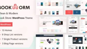 Bookworm - Bookstore & Bookshop WooCommerce Theme