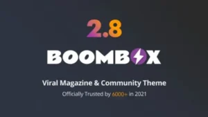 Boombox Viral Magazine WordPress Theme