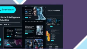 BraviusAI - AI and Robotics Elementor Template Kit