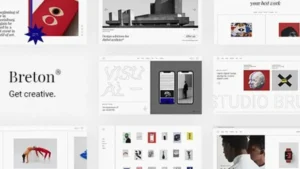 Breton - Creative Agency WordPress Theme