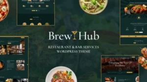 Brewhub - Bar and Restaurant WordPress Theme