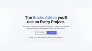 BricksExtras - Premium Bricks Builder Addon