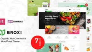 Broxi - Organic and Food WooCommerce WordPress Theme