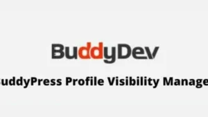 BuddyPress Profile Visibility Manager