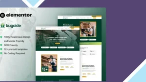 BugZero - Pest Control Service Elementor Pro Template Kit