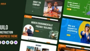 Builo - Construction WordPress Theme