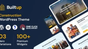 Builtup - Construction Company WordPress Theme