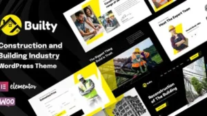 Builty - Construction WordPress Theme