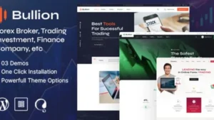Bullion - Forex Broker & Trading WordPress Theme