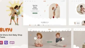Buny - Kids Store and Baby Shop WordPress Theme
