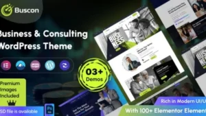Buscon - Consulting Business WordPress Theme