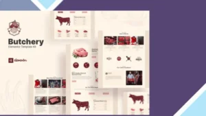 Butcha - Butchery Shop Elementor Template Kit