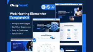 Buyhost - Web Hosting Elementor Template Kit