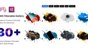 BWD Filterable Gallery addon for elementor