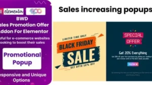BWD Sales Promotion Offer Addon For Elementor