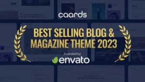 Caards - Modern Blog and Magazine WordPress Theme