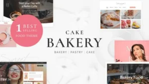 Cake Bakery Pastry WP Theme