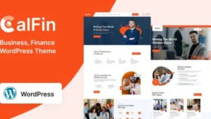 Calfin - Business Finance WordPress Theme