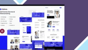 Callene - Call Center Service and Telemarketing Elementor Template Kit