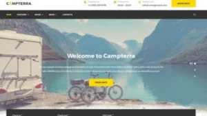Campterra - Camping WordPress Theme