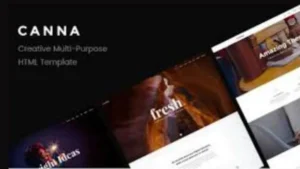 Canna - Creative Multi-Purpose HTML by DeoThemes