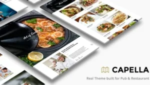 Capella - Restaurant WordPress Theme