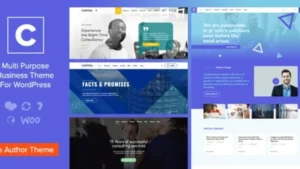 Capital - Multi Purpose Business WordPress Theme