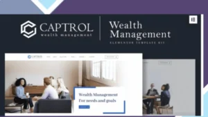 Captrol - Wealth Management Elementor Template Kit