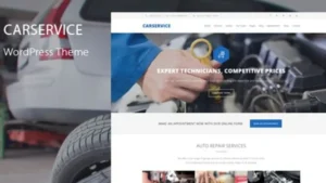 Car Service - Mechanic Auto Shop WordPress Theme