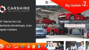 Car Shire - Auto Mechanic and Repair WordPress Theme