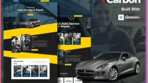 Carbon - Car Service Elementor Template Kit