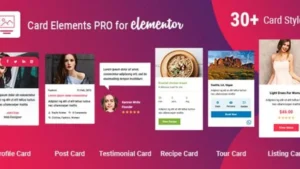 Card Elements Pro for Elementor