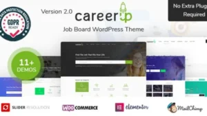 CareerUp - Job Board WordPress Theme