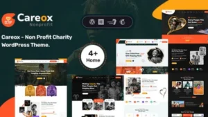 Careox - Non Profit Charity WordPress Theme
