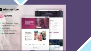 Careva - Senior Care Services Elementor Pro Template Kit