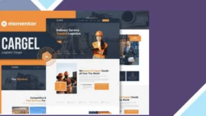 Cargel - Logistic Cargo Elementor Template Kit
