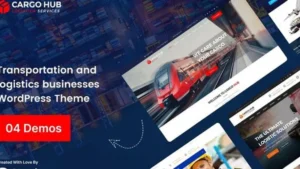 Cargo HUB - Transportation and Logistics WordPress Theme