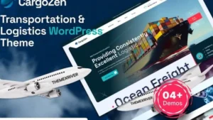 Cargozen - Transportation and Logistics WordPress Theme