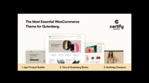 Cartify - WooCommerce Gutenberg WordPress Theme