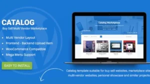 Catalog - Buy Sell / Marketplace Responsive WordPress Theme