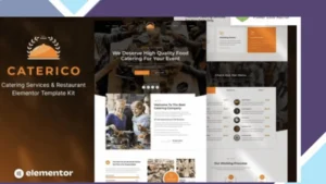Caterico - Catering Services and Restaurant Elementor Template Kit
