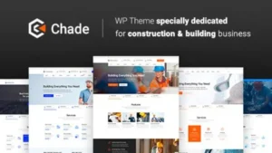 Chade - Construction WordPress Theme