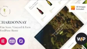 Chardonnay - Wine Store and Vineyard WordPress Theme