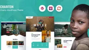 Chariton - NonProfit Charity WordPress Theme
