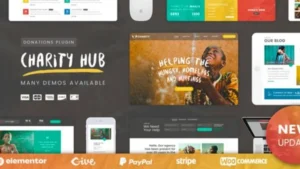 Charity Foundation - Charity Hub WP Theme