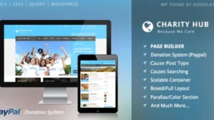 Charity Hub - Nonprofit / Fundraising WordPress