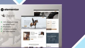 Charreria - Horse Riding Club Elementor Template Kit