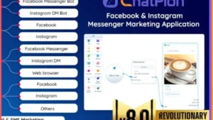 ChatPion - Facebook and Instagram Chatbot, eCommerce, SMS/Email and Social Media Marketing Platform (SaaS)
