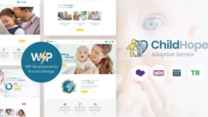 ChildHope - Child Adoption Service and Charity Nonprofit WordPress Theme
